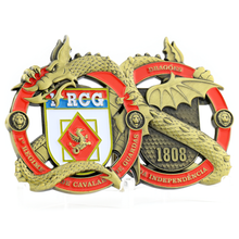 Carregar imagem no visualizador da galeria, MOEDA 1º RCG DRAGÕES DA INDEPENDÊNCIA