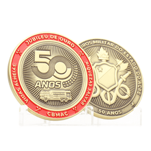 Carregar imagem no visualizador da galeria, MOEDA CBMAC 50 ANOS