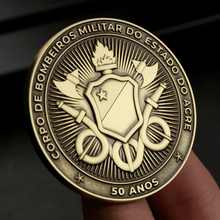 Carregar imagem no visualizador da galeria, MOEDA CBMAC 50 ANOS