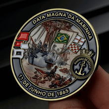 Carregar imagem no visualizador da galeria, MOEDA DATA MAGNA DA MARINHA