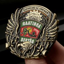 Carregar imagem no visualizador da galeria, MOEDA GUERREIRO DE CAATINGA