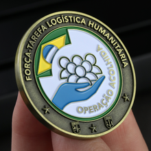 Carregar imagem no visualizador da galeria, MOEDA 14º CONTIGENTE OPERAÇÃO ACOLHIDA