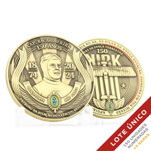 Carregar imagem no visualizador da galeria, MOEDA 150 ANOS CAPITÃO RICARDO KIRK