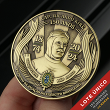 Carregar imagem no visualizador da galeria, MOEDA 150 ANOS CAPITÃO RICARDO KIRK