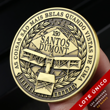 Carregar imagem no visualizador da galeria, MOEDA 150 ANOS SANTOS DUMONT