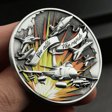 Carregar imagem no visualizador da galeria, MOEDA AVIAÇÃO DE CAÇA