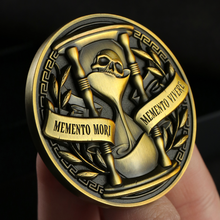 Carregar imagem no visualizador da galeria, MOEDA MEMENTO MORI