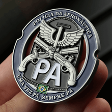 Carregar imagem no visualizador da galeria, MOEDA POLÍCIA DA AERONÁUTICA