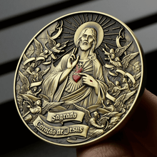 Carregar imagem no visualizador da galeria, MEDALHA SAGRADO CORAÇÃO DE JESUS