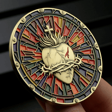 Carregar imagem no visualizador da galeria, MEDALHA SAGRADO CORAÇÃO DE JESUS