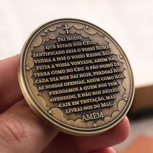 Carregar imagem no visualizador da galeria, MEDALHA ORAÇÃO PAI NOSSO