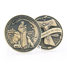 Carregar imagem no visualizador da galeria, MEDALHA SÃO FRANCISCO DE ASSIS