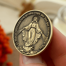 Carregar imagem no visualizador da galeria, MINI MEDALHA NOSSA SENHORA DAS GRAÇAS