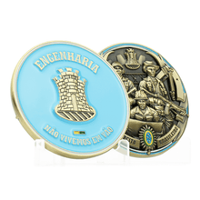 Carregar imagem no visualizador da galeria, MOEDA ARMA DE ENGENHARIA