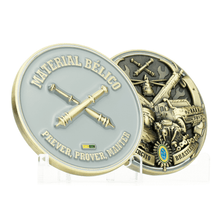 Carregar imagem no visualizador da galeria, MOEDA QUADRO DE MATERIAL BÉLICO