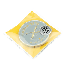 Carregar imagem no visualizador da galeria, MOEDA QUADRO DE MATERIAL BÉLICO