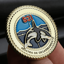 Carregar imagem no visualizador da galeria, MOEDA SUBMARINO TAMOIO S-31