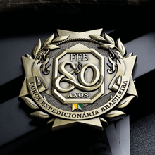 Carregar imagem no visualizador da galeria, MOEDA EX-COMBATENTE FEB 80 ANOS