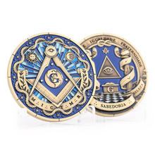 Carregar imagem no visualizador da galeria, MOEDA MAÇONARIA