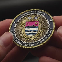 Carregar e reproduzir vídeo no visualizador da galeria, MOEDA CPSN MARINHA DO BRASIL