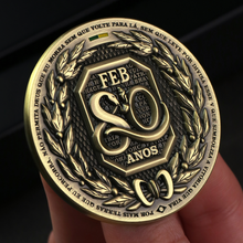 Carregar imagem no visualizador da galeria, MOEDA 80 ANOS DA FEB