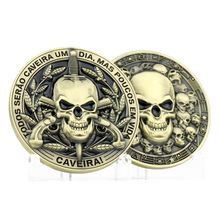 Carregar imagem no visualizador da galeria, MOEDA CAVEIRAS DO BRASIL