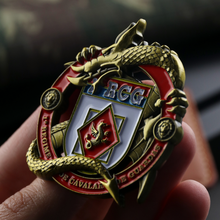 Carregar imagem no visualizador da galeria, MOEDA 1º RCG DRAGÕES DA INDEPENDÊNCIA