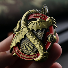 Carregar imagem no visualizador da galeria, MOEDA 1º RCG DRAGÕES DA INDEPENDÊNCIA