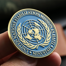 Carregar imagem no visualizador da galeria, MOEDA MISSÃO DE PAZ NO HAITI