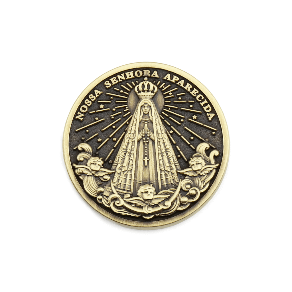 MEDALHA AMULETO NOSSA SENHORA APARECIDA