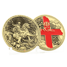 Carregar imagem no visualizador da galeria, KIT SÃO JORGE — MEDALHA + MINI MEDALHA
